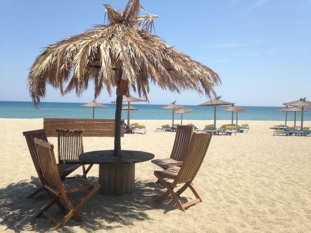 Barcaresa-Villa Vue Mer Acces Direct Plage - Piscine Le Barcares Ngoại thất bức ảnh
