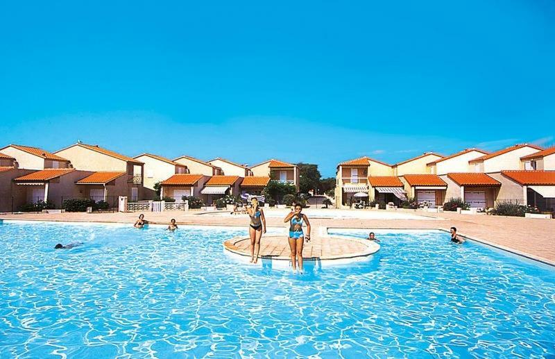 Barcaresa-Villa Vue Mer Acces Direct Plage - Piscine Le Barcares Ngoại thất bức ảnh